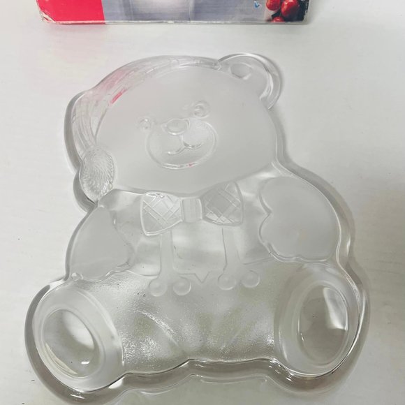 Christmas Holiday Bear Hostess Platter NIB Studio Nova 12” Adorable Vintage.. - Picture 5 of 5